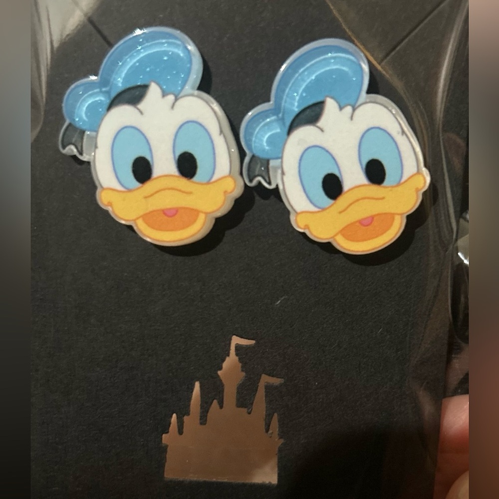 Donald Duck Earrings